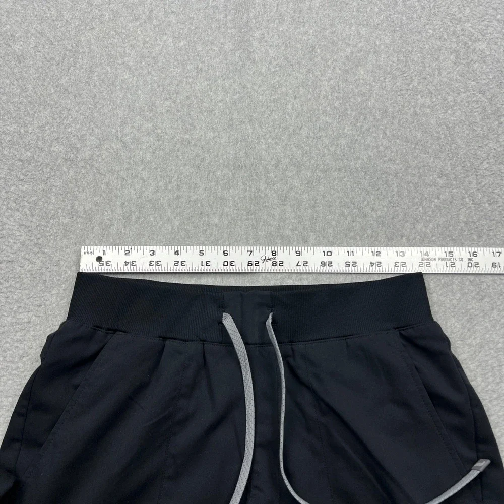 Fabletics All-Shift Scrub Jogger Mens Small Black Medical Drawstring GJ2500501